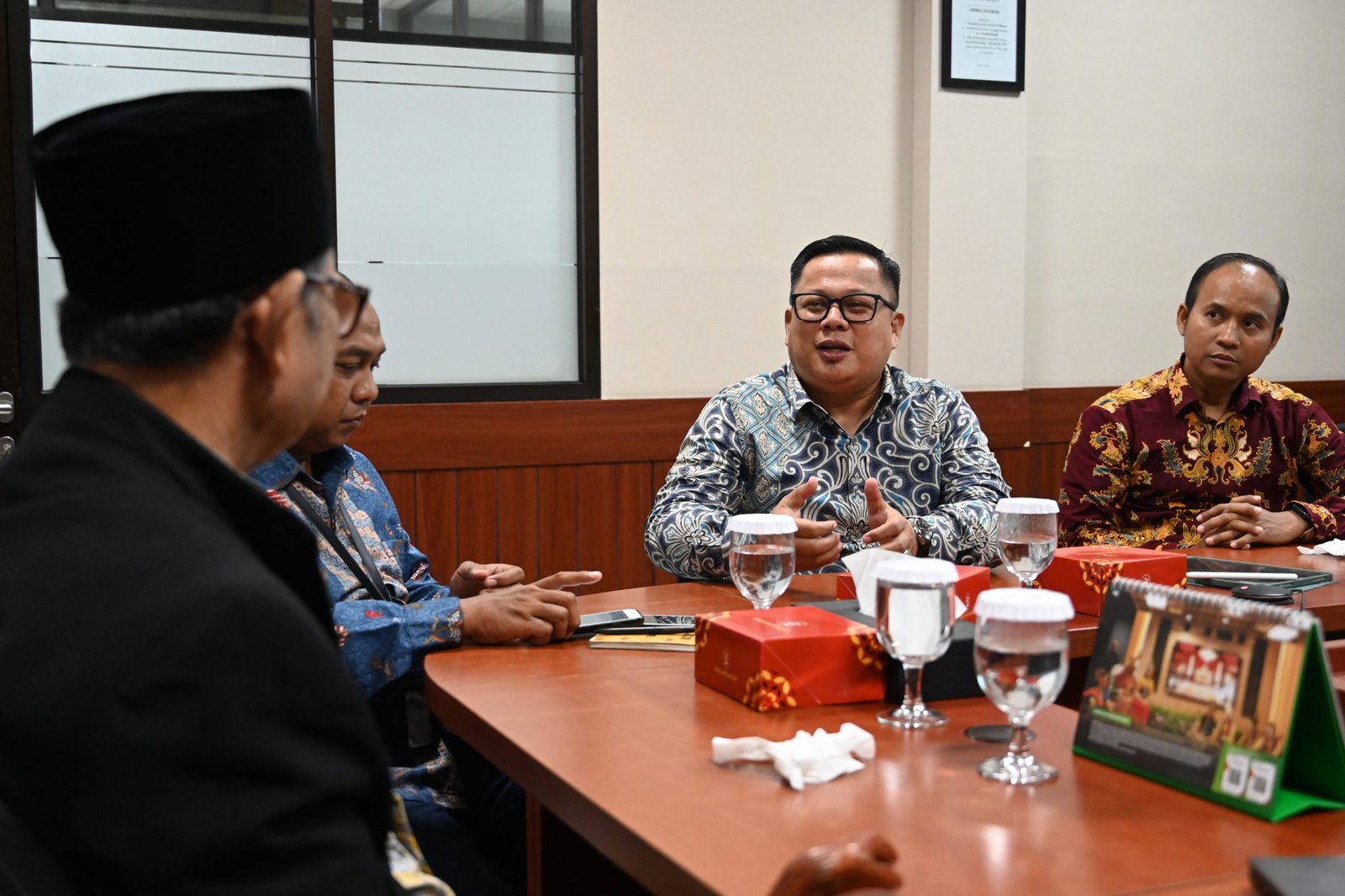 Ketua Pengurus Koperasi GEN, Yayat Hidayatullah dalam pelantikan pengurus dan pengawas koperasi,  Jakarta Selatan, Selasa, (28/01/2025).