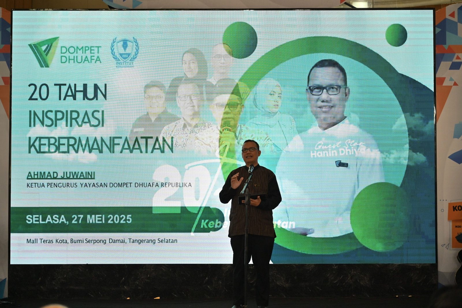 Sambutan Ahmad Juwaini, Ketua Pengurus Yayasan Dompet Dhuafa Republika