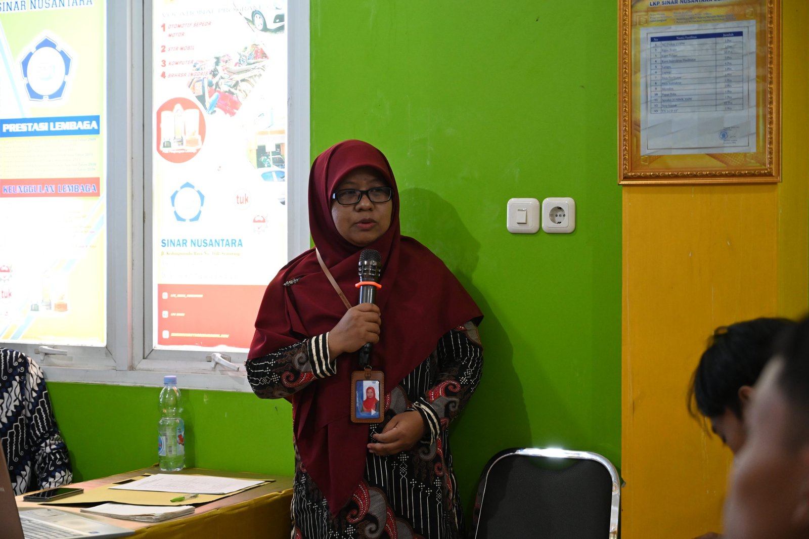 Sambutan Sri Apriyanti , Manager Program Development Institut Kemandirian, Semarang, 12 Juni 2025