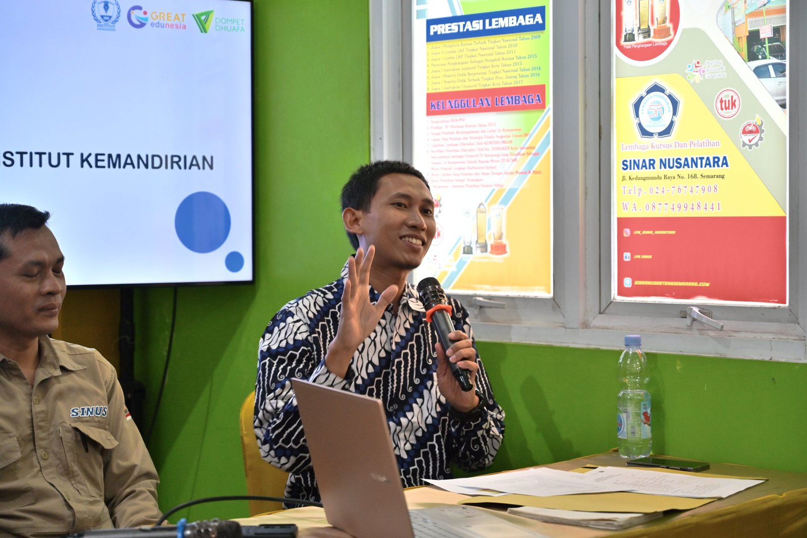 Sambutan M. Imam Baihaqi, Wakil Direktur Institut Kemandirian, Semarang, 12 Juni 2025