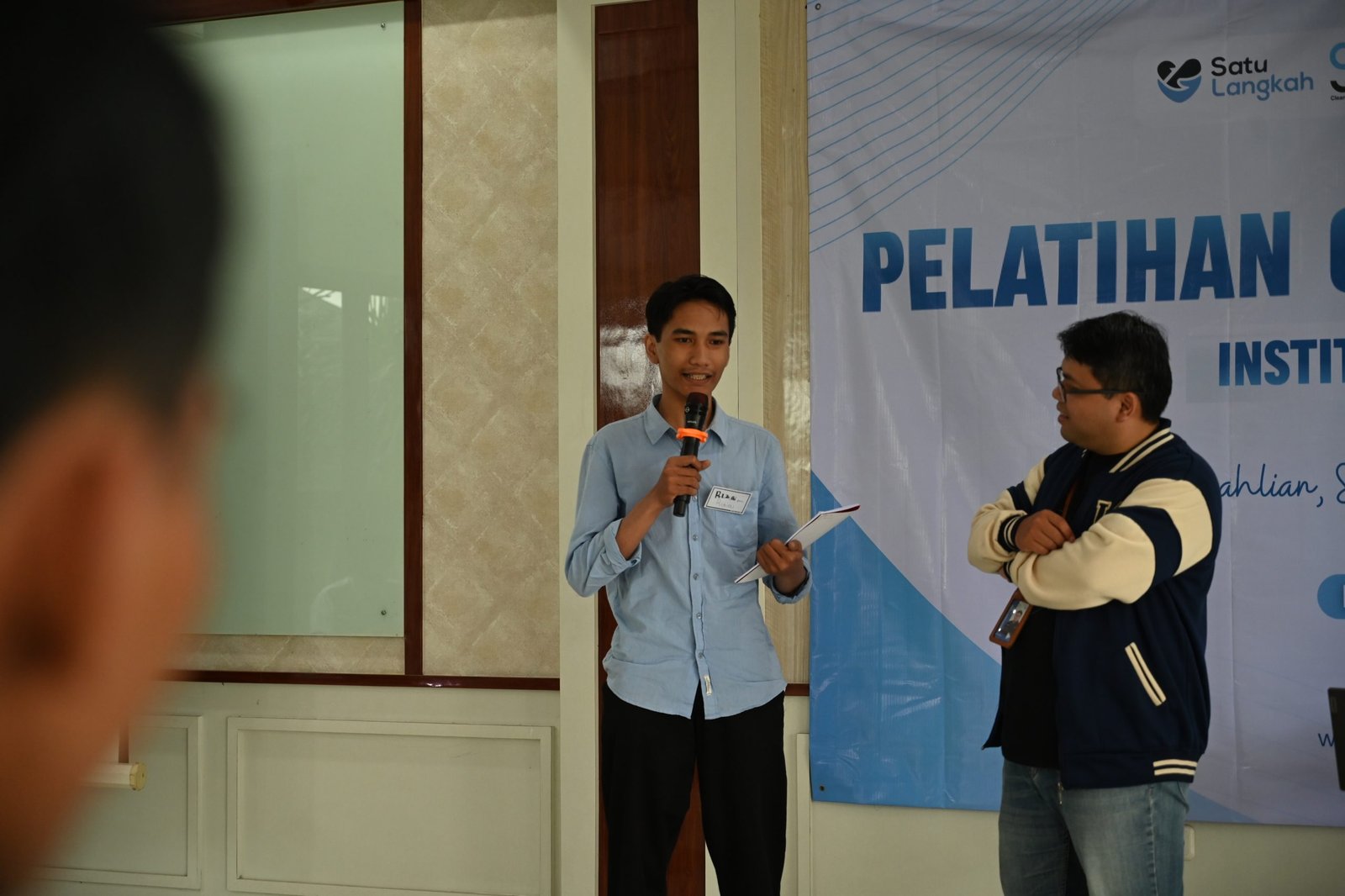 Peserta pelatihan dalam pembukaan cleaning service, Bogor, 14 Juli 2025