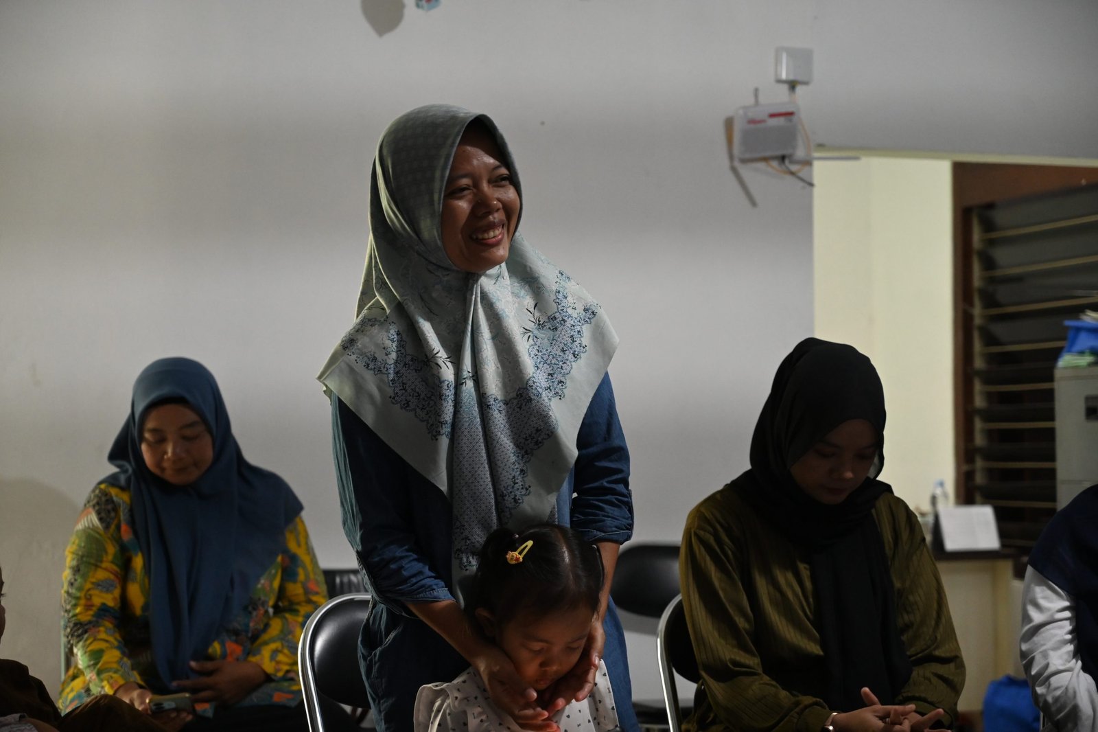 Peserta pelatihan dalam pembukaan Pelatihan Menjahit, Cirebon, 21 Agustus 2025