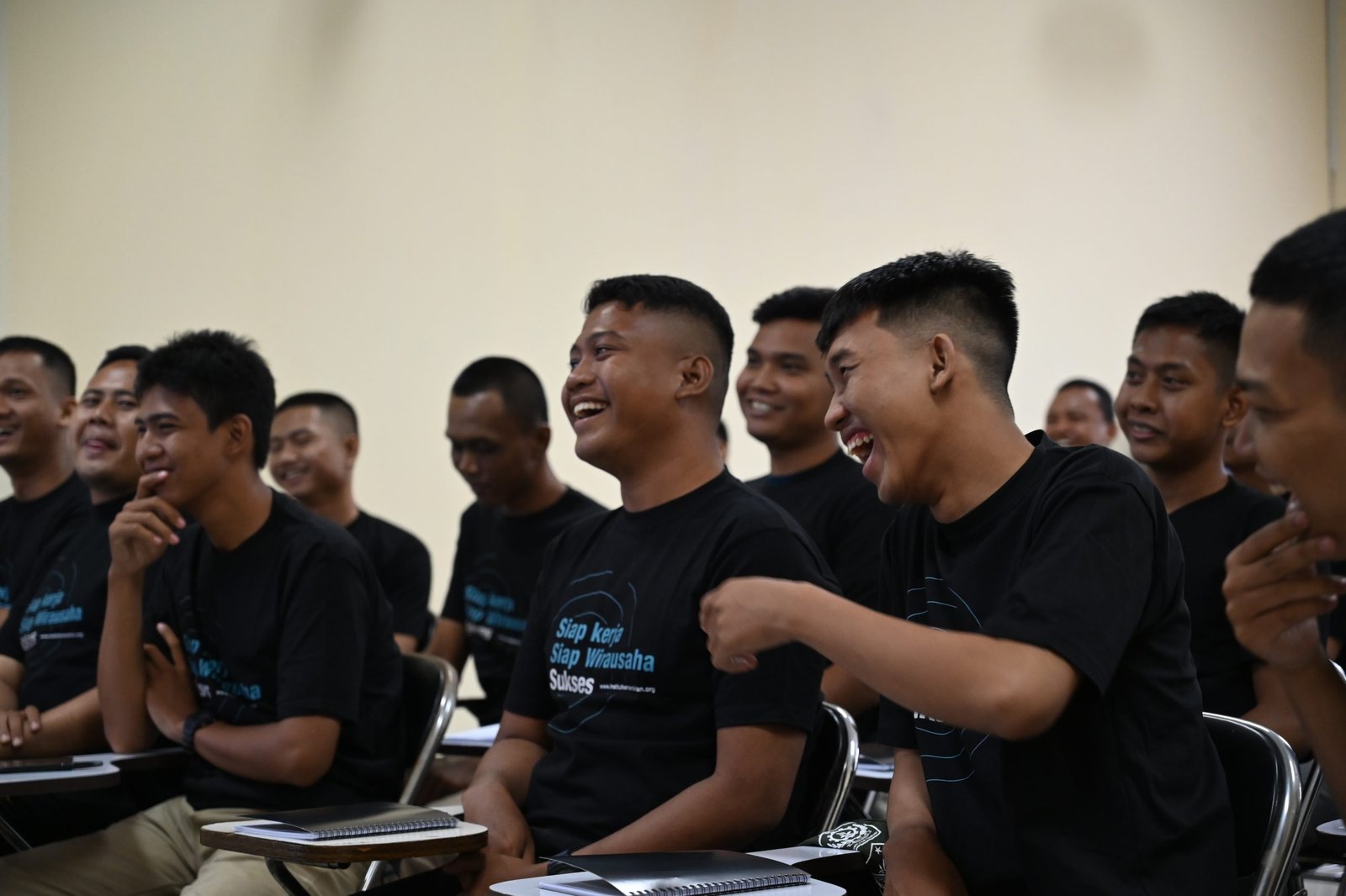 Peserta pelatihan dalam pembukaan pelatihan security, Karawaci, 11 September 2025