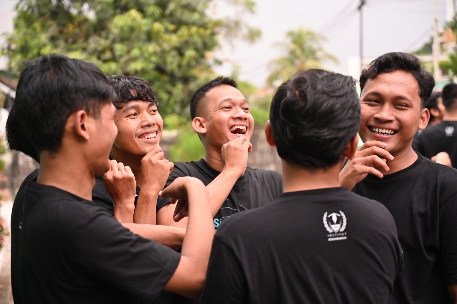 Kegiatan outbound peserta pelatihan security, Karawaci, 11 September 2025