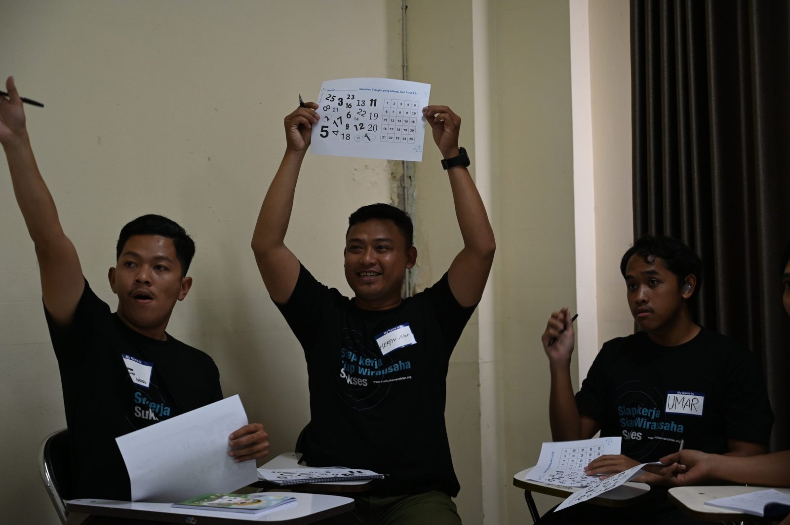 Kegiatan praktik peserta peserta pelatihan crew store, Tangerang, 18 Februari 2026.