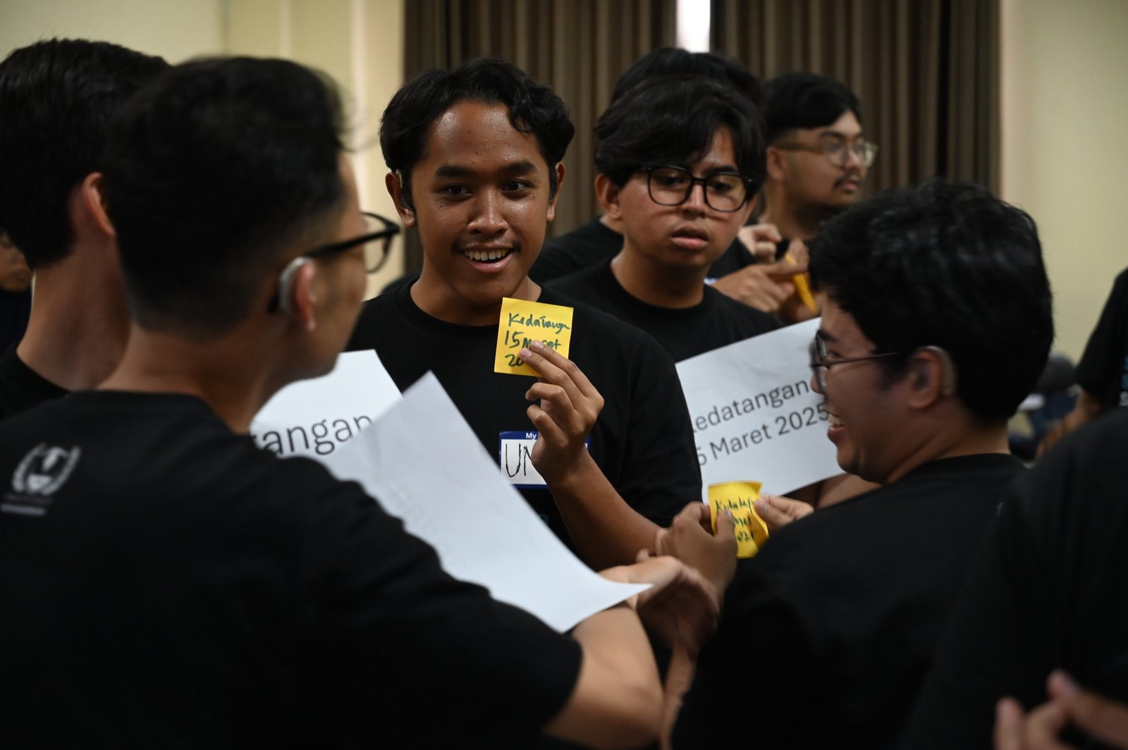 Kegiatan praktik peserta peserta pelatihan crew store, Tangerang, 18 Februari 2026.