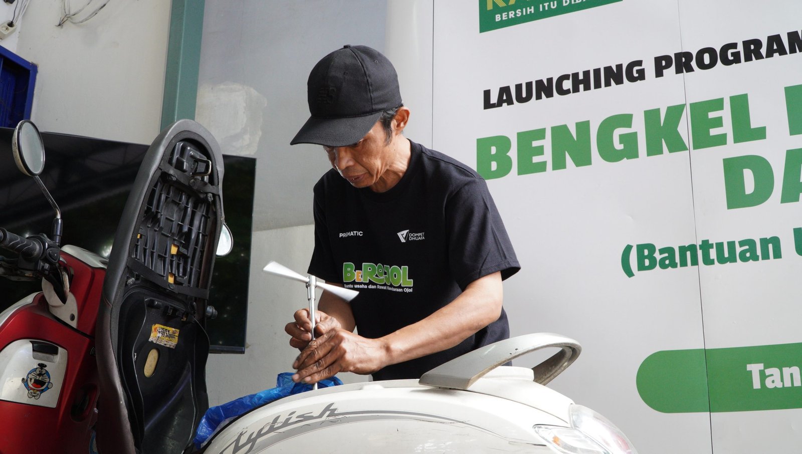 Launching Bengkel Inkubasi Promatic dan Ber-Ojol, Tangerang, 25 Februari  2026