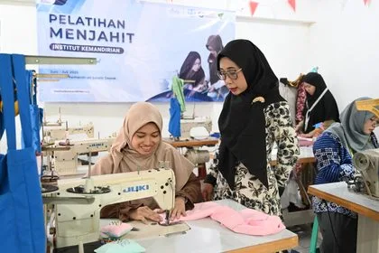Peserta Pelatihan Menjahit