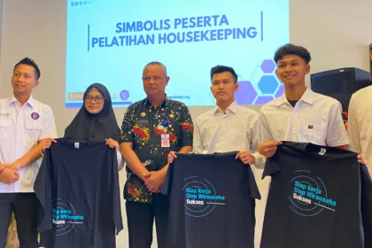 Pelatihan Housekeeping Satelit Tegal bersama peserta Institut Kemandirian Dompet Dhuafa