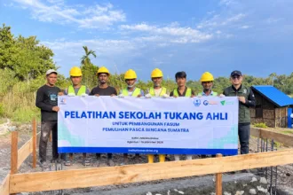t Peserta pelatihan STUKA bagi pengungsi Rohingya di Lhokseumawe, Aceh