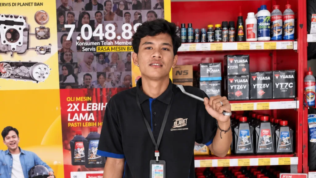 Irfa Kini Jadi Mekanik Planet Ban