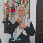 Peserta pelatihan Menjahit Institut Kemandirian di Medan